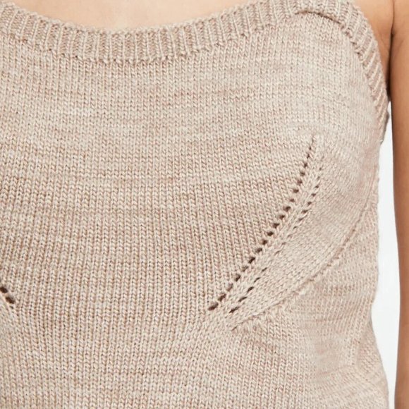 Shopbop English Factory Sweater Tank Style # EFACT30509 Wool Cropped Camisole XS - Picture 5 of 11